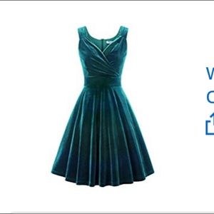 Vintage Velvet Dress